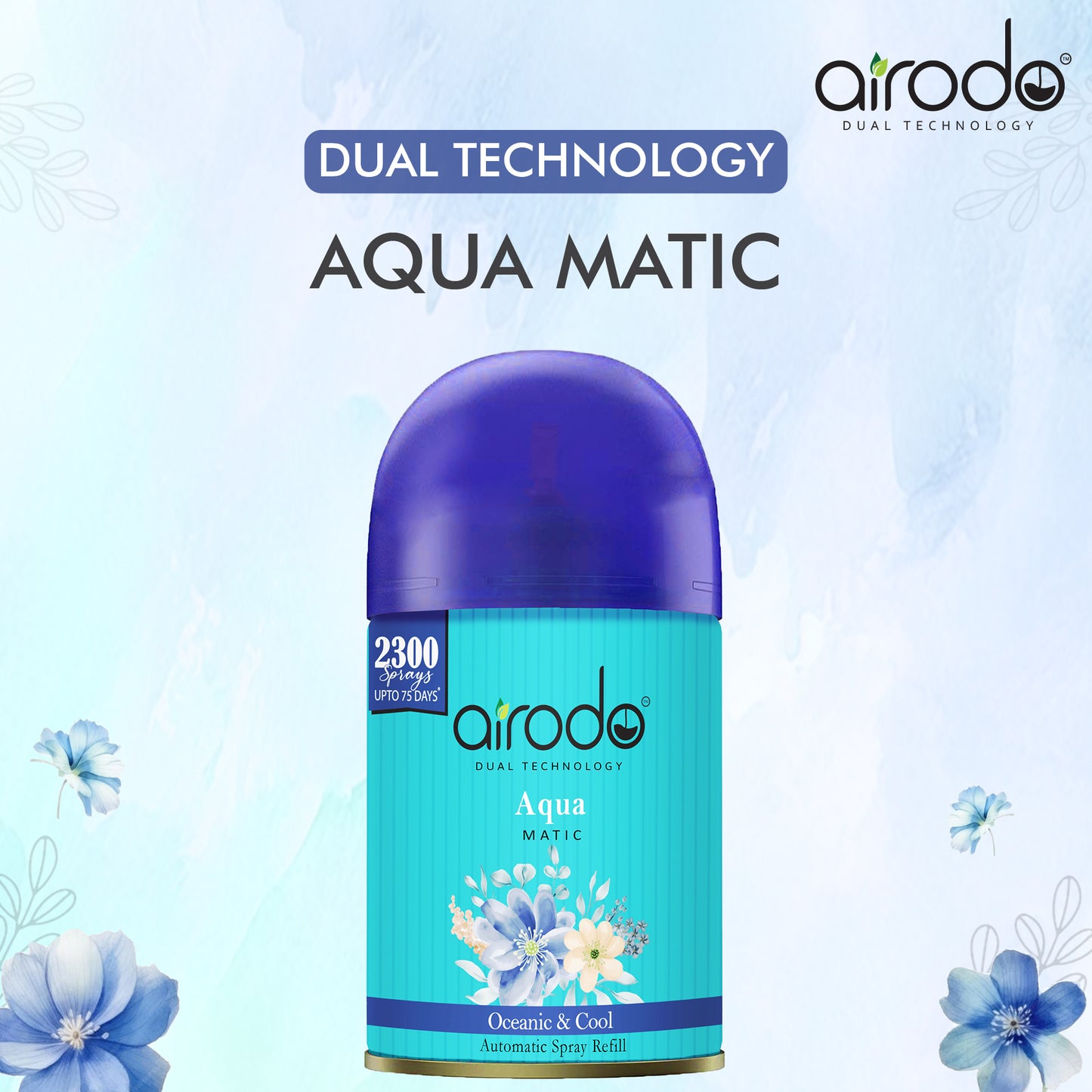 Aqua Matic Cool Automatic Air Fragrance Long lasting upto 75 days