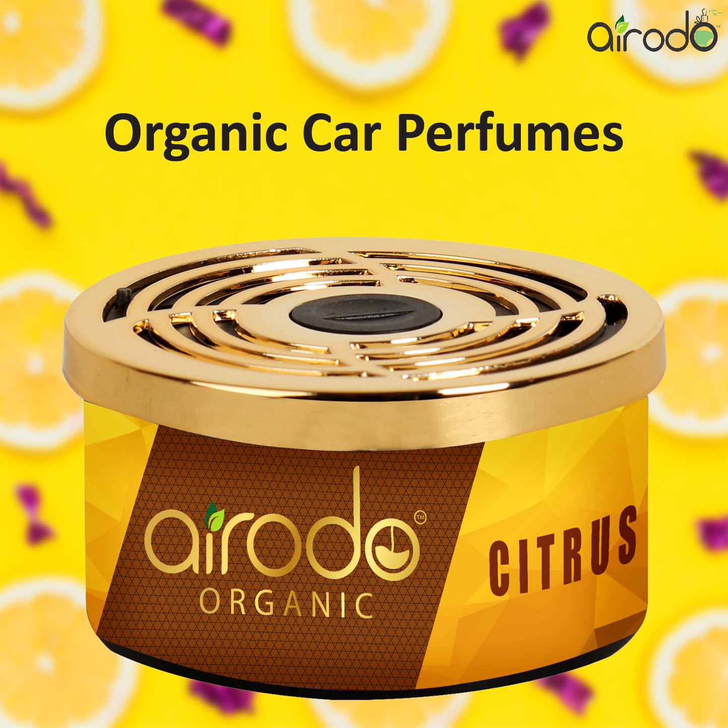Citrus Organic Car Perfume, Air Freshener to Freshen up Your Car