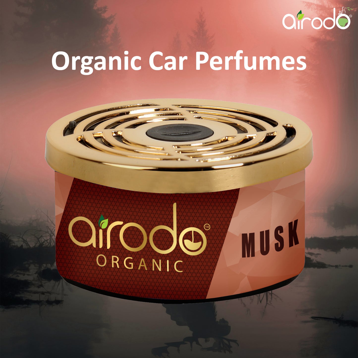 Organic Car Perfume,  Air Freshener to Freshen'up Your Car - 40 g