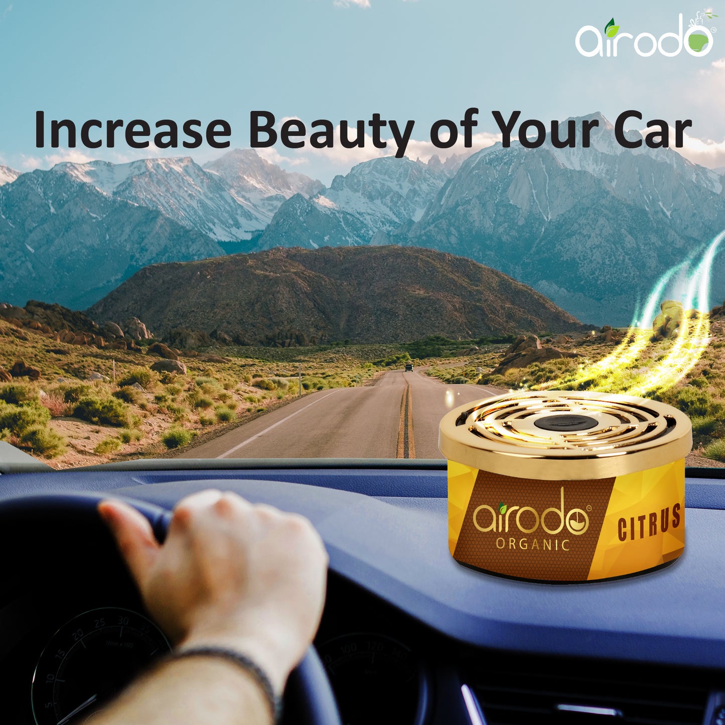 Citrus Organic Car Perfume, Air Freshener to Freshen up Your Car