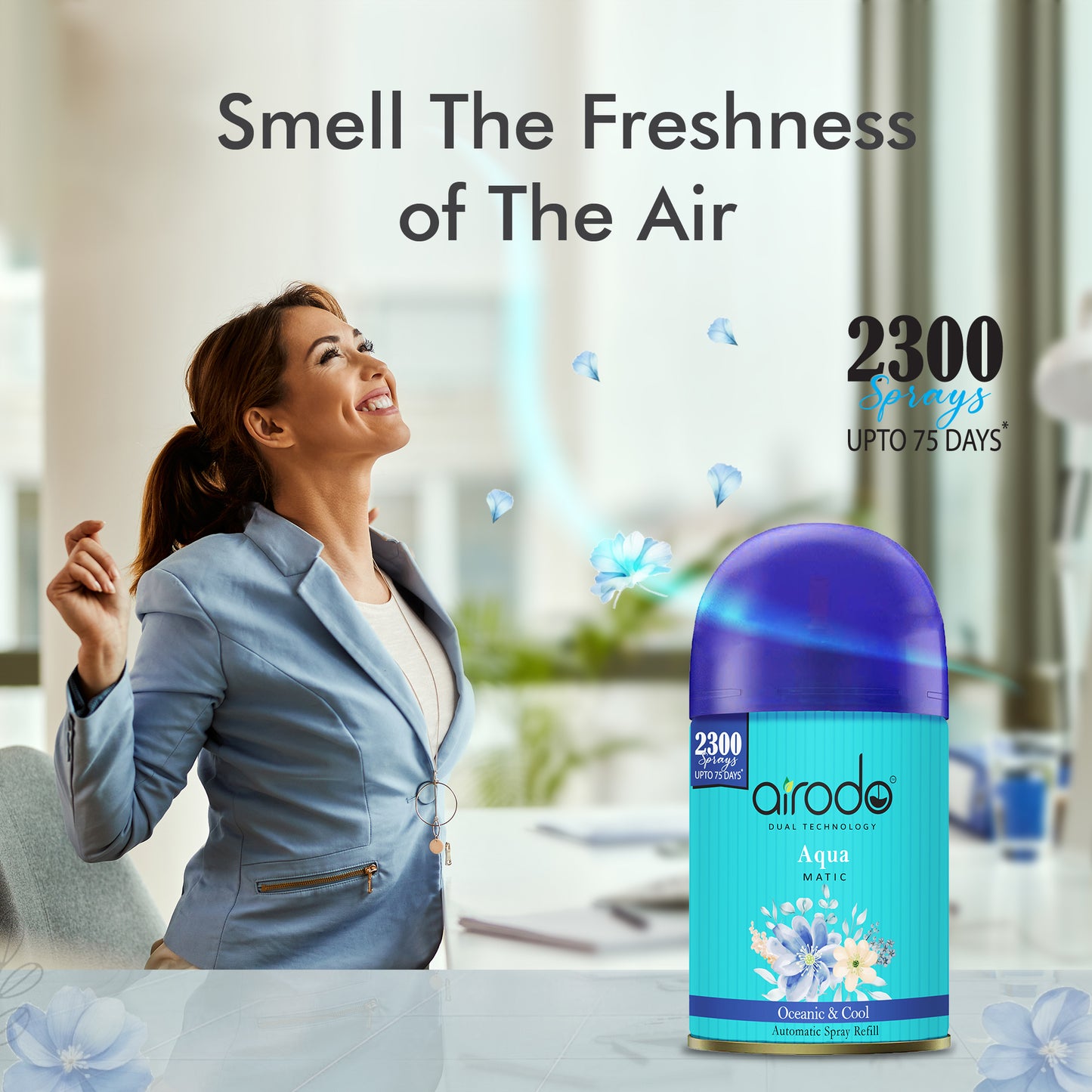 Aqua Matic Cool Automatic Air Fragrance Long lasting upto 75 days