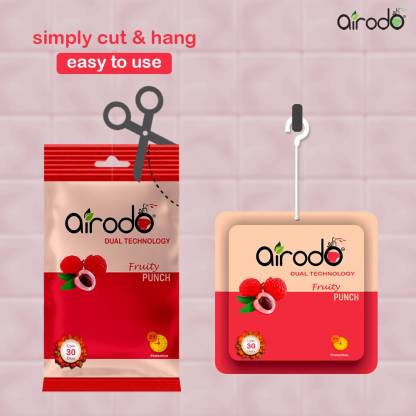 Air Freshener Fruit Punch Pocket Gel for Home, Toilet, Drawing and Kitchen | Pack of 1