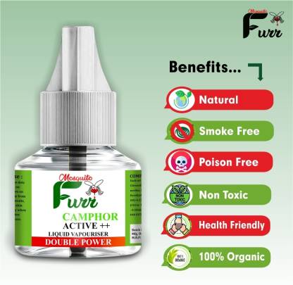Camphor Active plus Liquid Mosquito Vaporizer Refill Mosquito Vaporiser