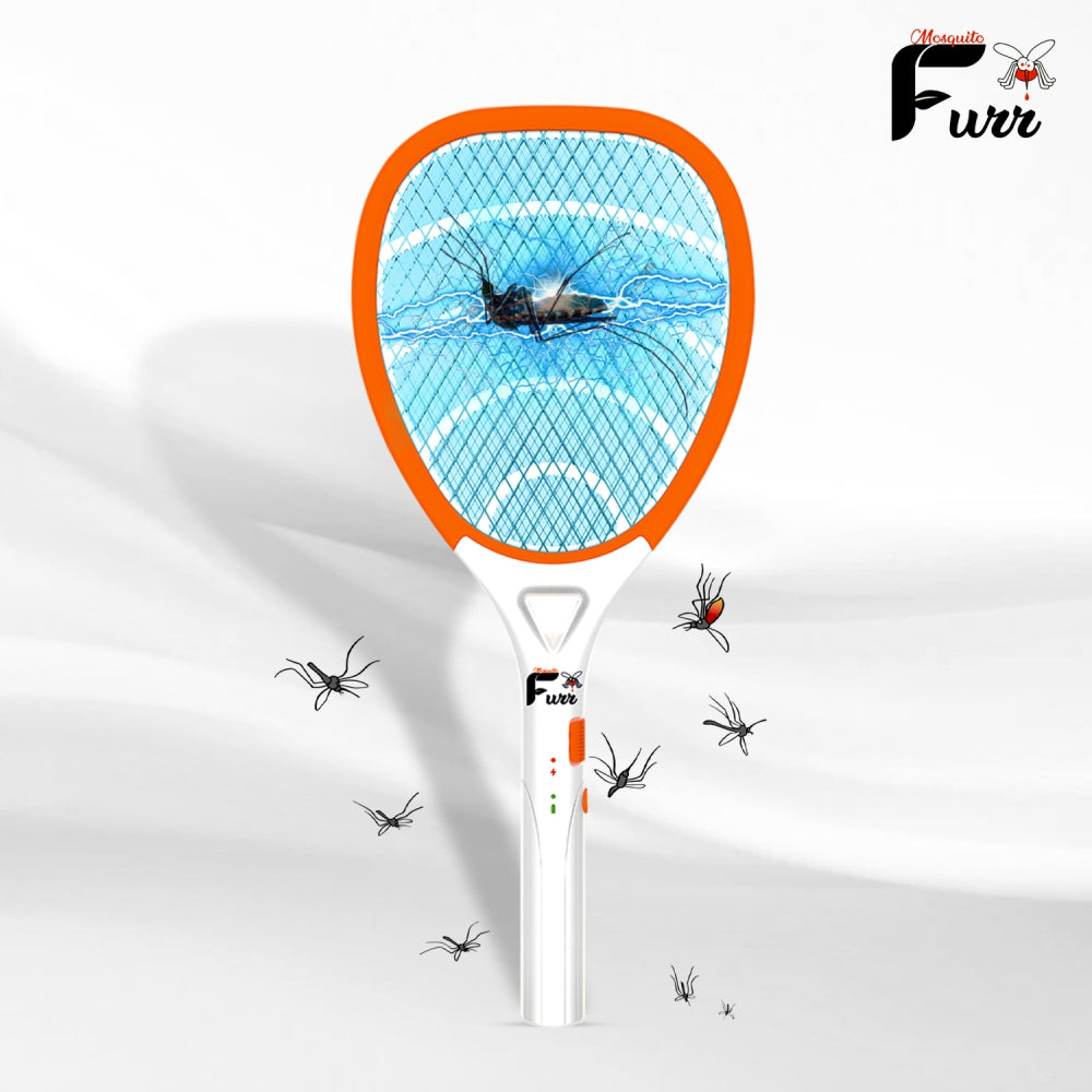 Mosquito Furr Rechargeable Mosquito Racket Fly Swatter Electric Insect Killer Indoor, Outdoor  (Bat)