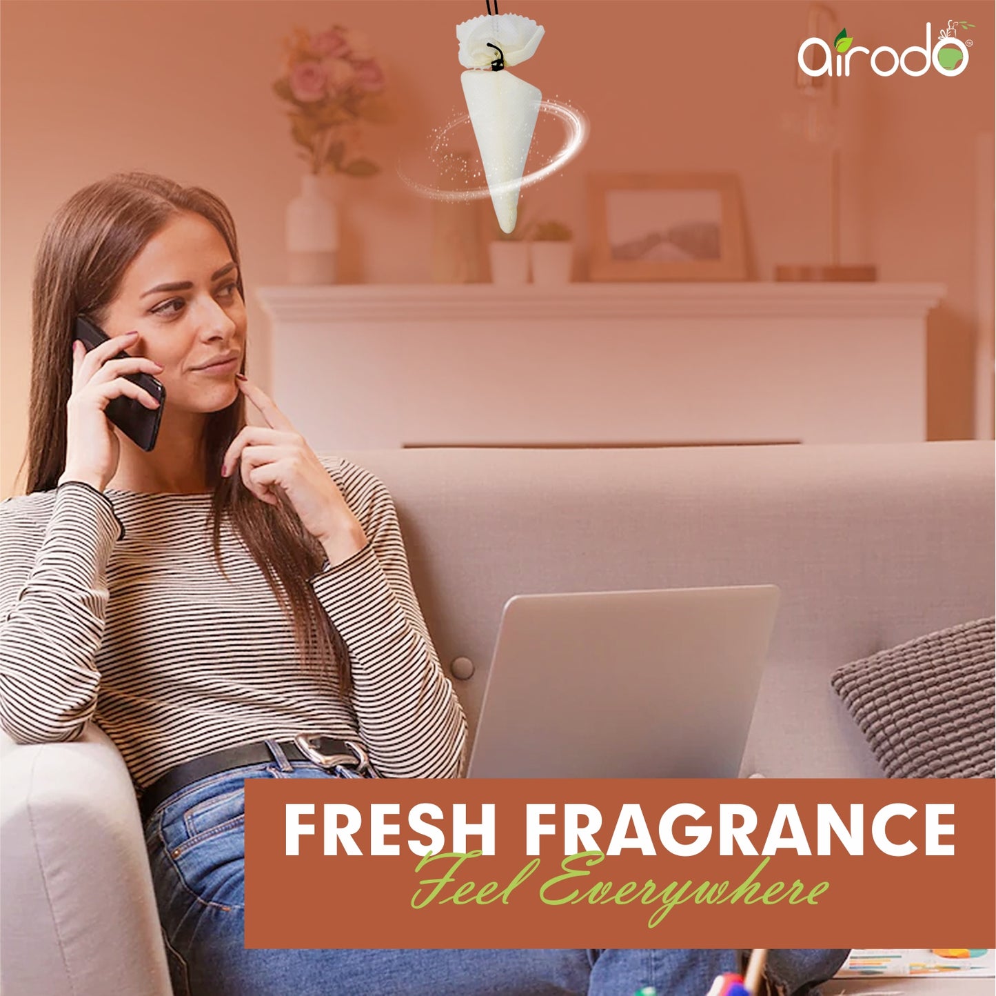 Original Camphor Cone - Room, Car and Air Freshener