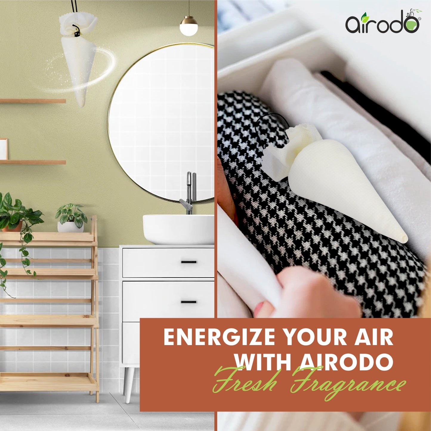 Original Camphor Cone - Room, Car and Air Freshener