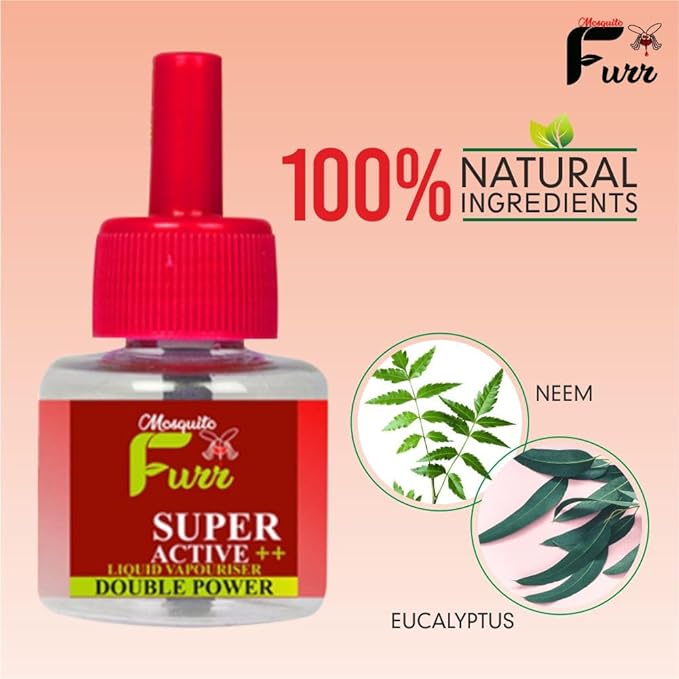 Mosquito Furr Double power Natural Liquid Mosquito Vaporiser Refill