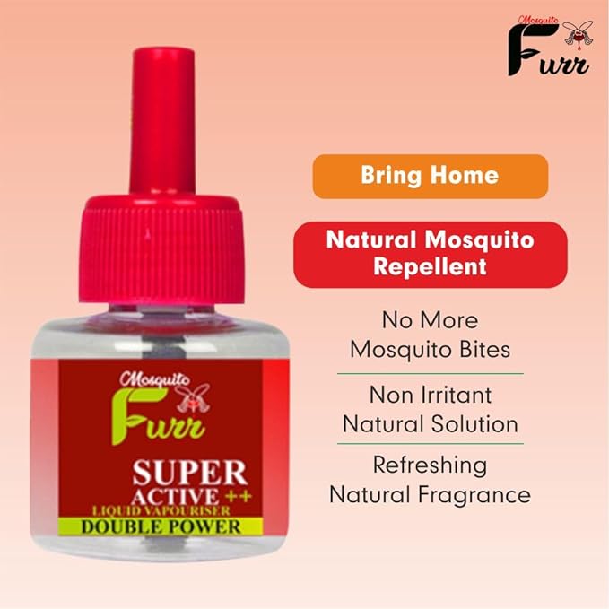 Mosquito Furr Double power Natural Liquid Mosquito Vaporiser Refill