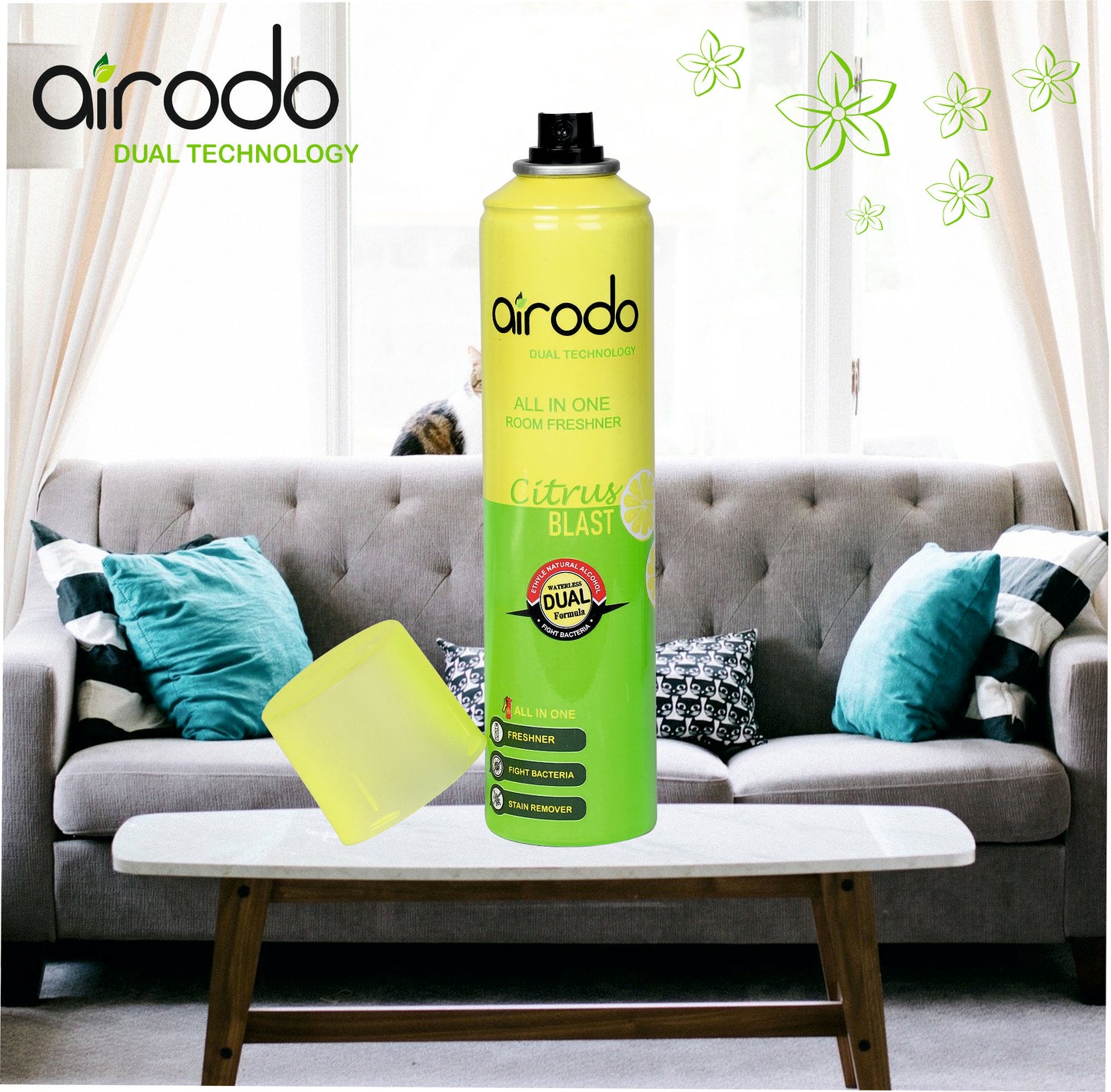 Air Freshener Room Fershner with Dual Technology Spray 250ml