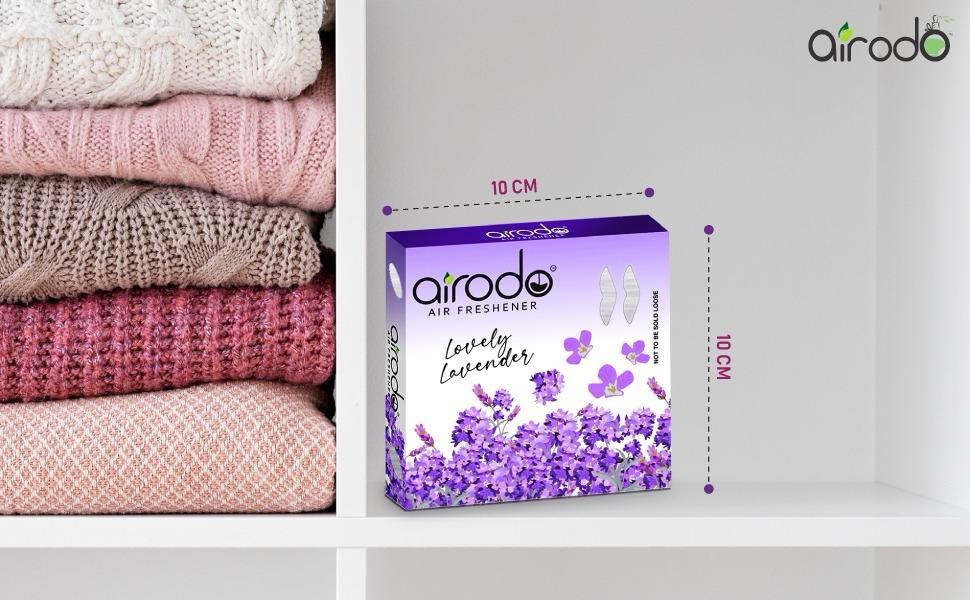 Air Freshener Blocks| Lasts Up To 45 Days | 24H Protection | Pack of 4