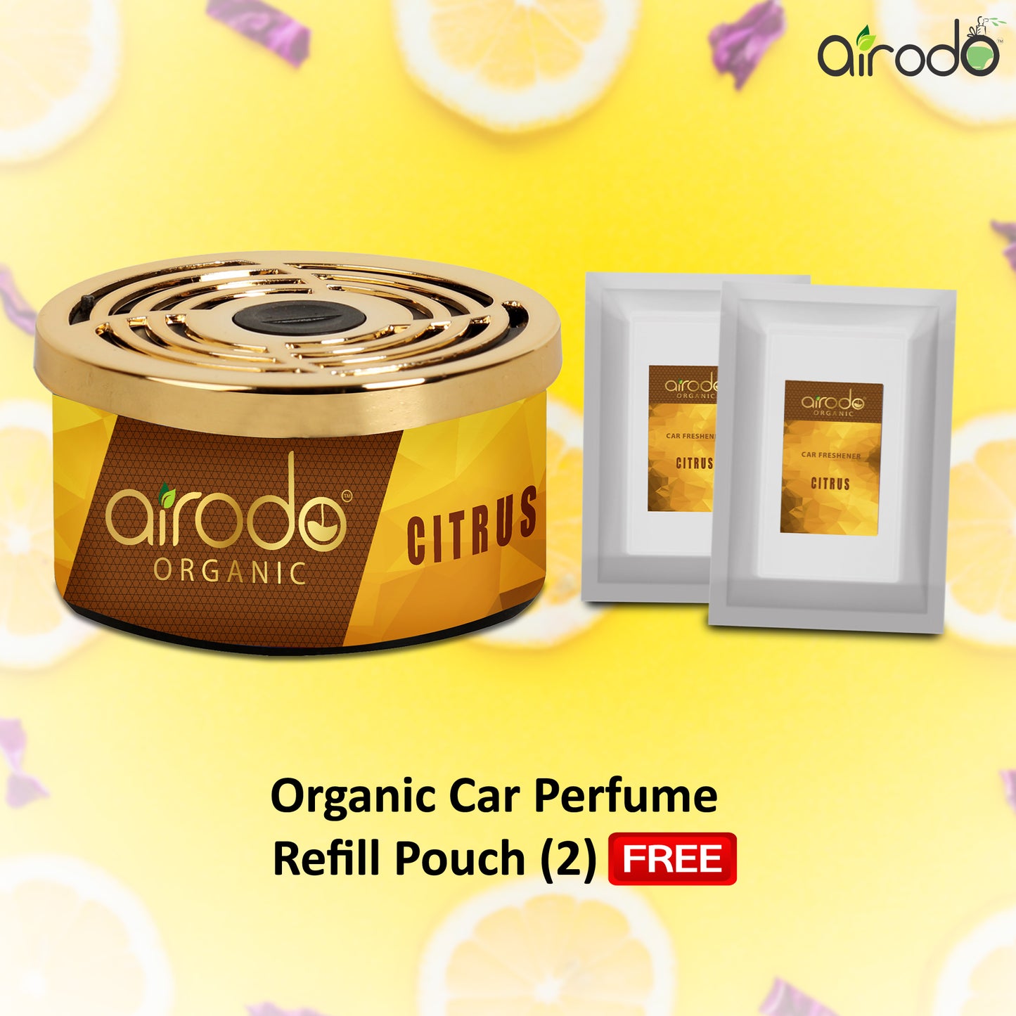 Citrus Organic Car Perfume, Air Freshener to Freshen up Your Car