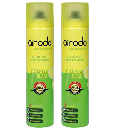 AIRODO Citrus Spray  (2 x 250 ml)