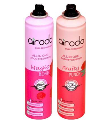 AIRODO Fruity Punch, Magic Rose Spray  (2 x 100 ml)