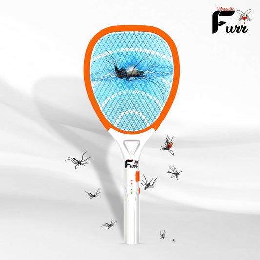 Mosquito Furr Rechargeable Mosquito Racket Fly Swatter Electric Insect Killer Indoor, Outdoor  (Bat)