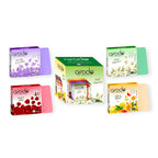 AIRODO Air/Room Freshener Magic Rose, Just Jasmine, Lovely Lavender & Citrus Blast Blocks with long lasting Automatic Fragrance Booster Lasts Up to 30 Days (Pack of 4,50gm)