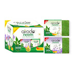 AIRODO Neem Bathroom Air Freshener Assorted Blocks|Mixed Fragrance|30 Days Long Lasting (4 x 50g)