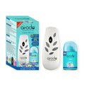 AIRODO Automatic Air Freshener Machine with Refill-(235ml Refill + Machine) Automatic Spray |Aqua |2300 Sprays |3x More Fragrance|Room & Bathroom Automatic Spray (235 ml)