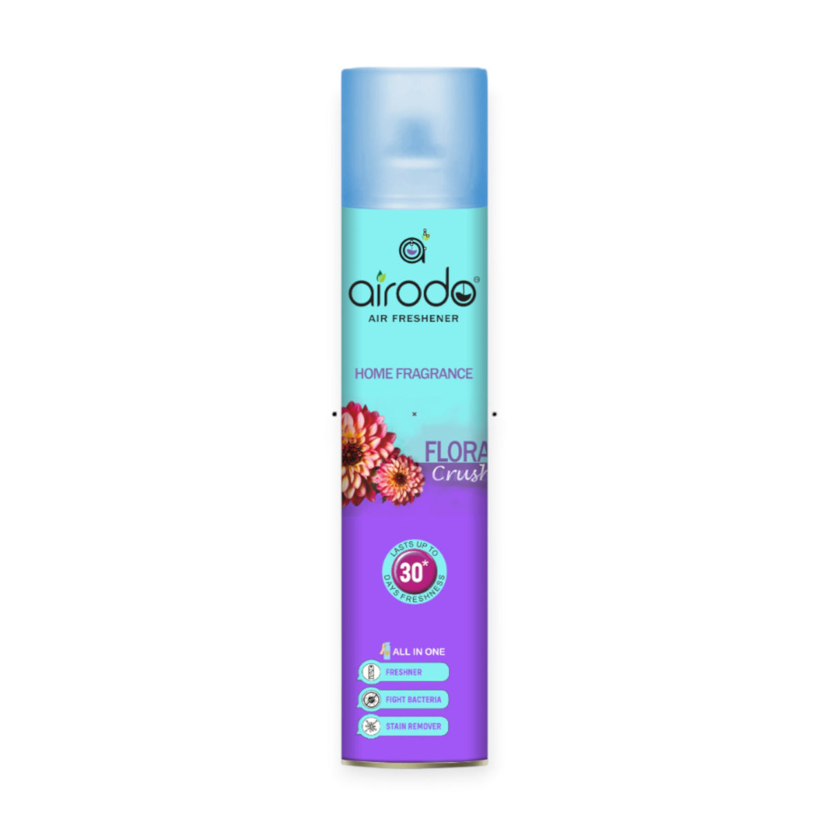 AIRODO Floral Crush Room Air Freshener Spray | Long-Lasting | Home & Office | Pack of 1 Spray Floral Crush