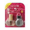 Airodo Automatic Electric Plug-In Perfume Air Freshener | Essential Oil Infused | Long-Lasting Aroma for 120 Days | Room, Bathroom & Office | 1 Machine + 1 Refill (50ml)| Romantic
