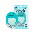 Airodo Little Heart Aqua Cool Air Hanging Perfume Air Freshener Gel | Lasts Upto 30 Days | Air Accessories | For Dashboard, Rearview Mirror & Interior | Toxin-Free | 7.5 ml (Pack of 1)