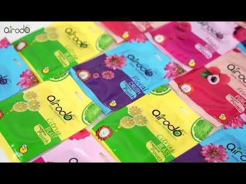 Air Freshener Fruit Punch Pocket Gel for Home, Toilet, Drawing and Kitchen | Pack of 1
